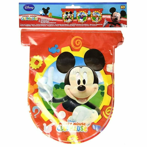 Mickey Mouse Bannière de Fête Clubhouse