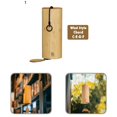 thumbnail image 1 of 1 Set Vintage Wind Chimes Professional Bamboo Glossy Melodious Windbell with Pendulums for Home, 1 of 8