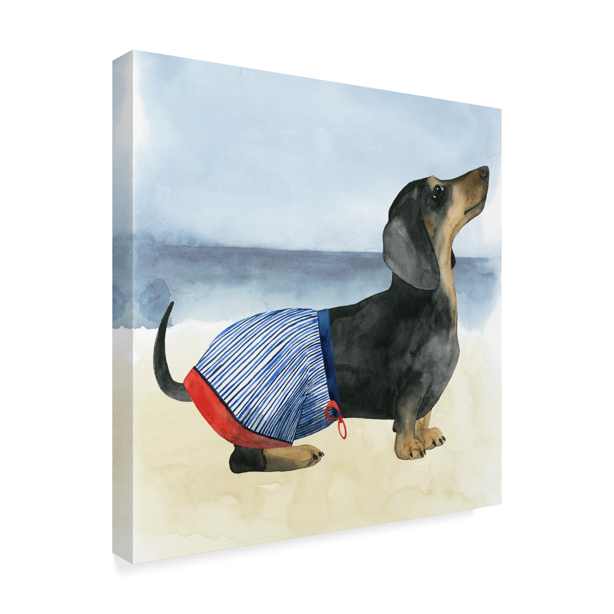 Trademark Fine Art 'Hot Dog IV' Canvas Art by Grace Popp