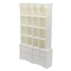 thumbnail image 2 of Estantería para casa de muñecas, armario, accesorios decorativos, colección, regalos, manualidades DIY Blanco, 2 of 7