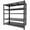 Black, variant on Garage Shelving Storage Shelves Heavy Duty 5 Tier Metal Shelving Units for Storage Adjustable Utility Shelf Rack, 27.5" W x 11.8" D x 60" H