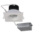 thumbnail image 2 of 12 watt LED Direct Wire Downlight 3.5 inch 3000K 120 volt Dimmable Square Remote Driver White, 2 of 6