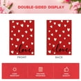 thumbnail image 6 of Sm:)e Love Hearts Valentine's Day Garden Flag 12x18 Inch Double Sided, 6 of 7