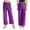 Purple, variant on Kids Girls Shiny Sequin Jazz Dance Pants Disco Party Flared Trousers Stage Performance Hip Hop Dance Costume Purple 8