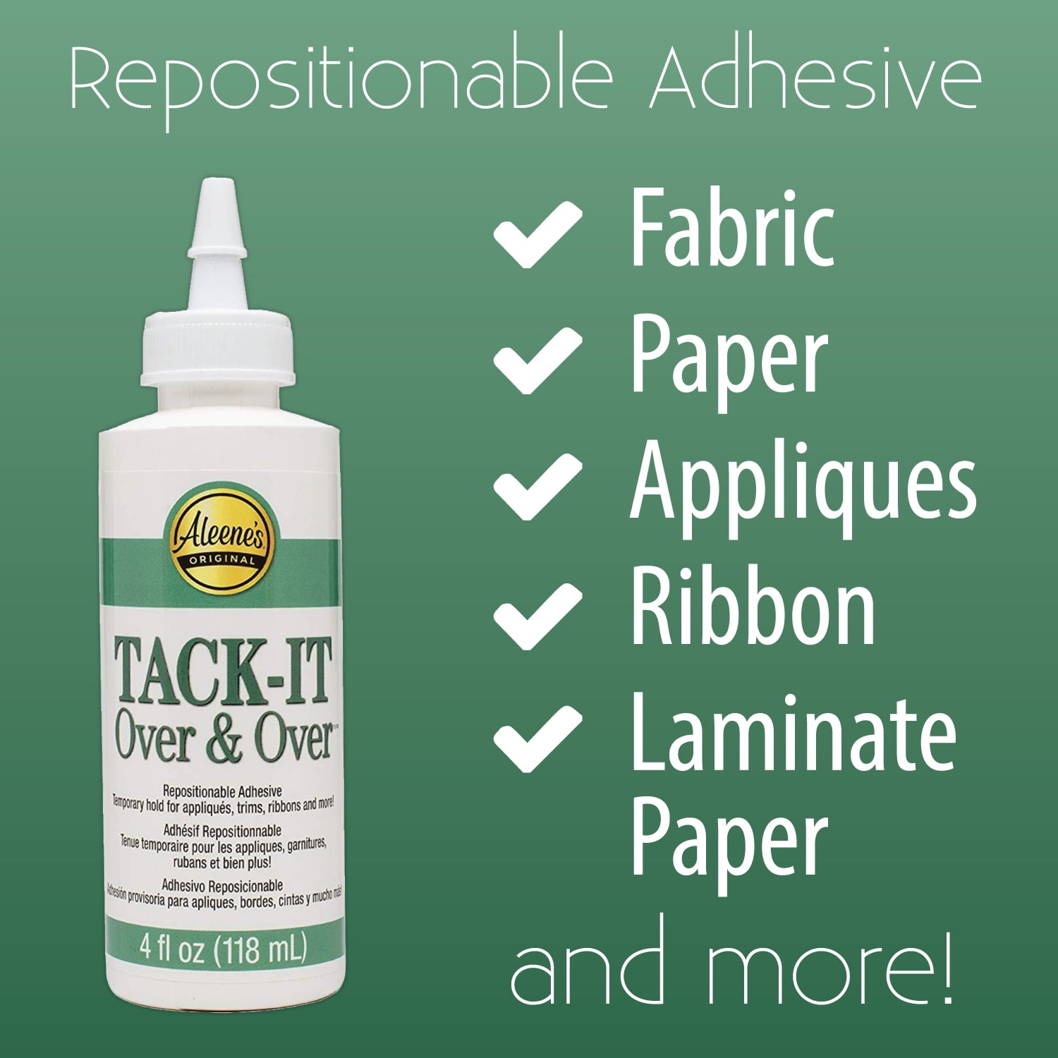 Aleene's Tack-It Over & Over, 18 Pack