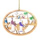 thumbnail image 1 of Colgante de escena de Natividad, decoración hueca de madera, adorno encantador y delgado para árbol de Navidad, decoraciones para el hogar, envío directo, 1 of 4