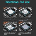 thumbnail image 4 of Conductivity Thermal Compound, 13.8W/m.k -50 degrees Celsius  To +250 degrees Celsius  Thermal Conductive Grease Pastes 2 Pcs 4g  for CPUs GPUs MOSFET LEDs Heat Sinks, 4 of 7