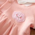 thumbnail image 5 of Newborn Baby Boy Girl Clothes Bunny Romper Easter Outfits Long Sleeves Zipper Onesie Hoodie Jumpsuit with Rabbit Ear t 0-18 Months, 5 of 7