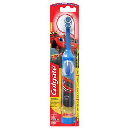 Colgate Kids Powered Toothbrush, Blaze and the Monster Machines, Colors (Best Tooth Filling Over The Counter)
