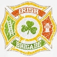 thumbnail image 3 of CafePress - Irish Brigade Ringer T - 100% Cotton Ringed T-Shirt, 3 of 4