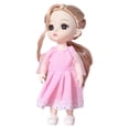 thumbnail image 4 of Muñeca de 6 pulgadas Zulema 1/12 con 13 Articulaciones de bola flexibles Cabello liso 3D, 4 of 8
