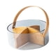 thumbnail image 5 of Cesta de mano Macarena organizador de frutas transparente con varios compartimentos, 5 of 8