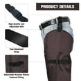 thumbnail image 3 of Hip Waders, Waterproof & Lightweight Hip Waders for Men & Women 2-PlyPVC/Nylon Bootfoot Hip Boots for Fishing & Hunting(M11), 3 of 9