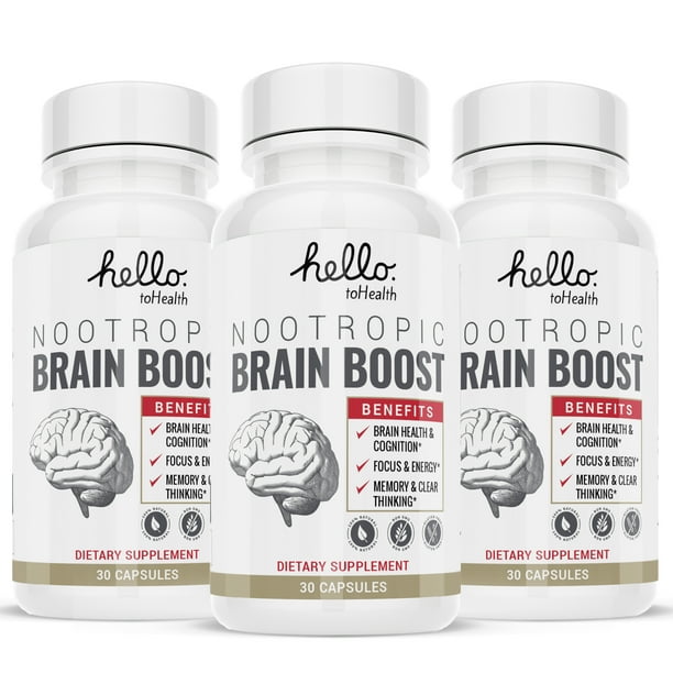 Complete Brain Booster Nootropic Supplement for Mental ...