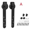 thumbnail image 1 of Mini Sliding Barn Door Hardware Kits For Cabinet Doors Rail Set Smooth Silent Door Roller Rail For Single Door Hardware Doors ,Easy to Install, 1 of 7