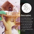 thumbnail image 4 of Hamster Beach Chair Small Animals Beach Chair Photo Prop Mobile Phone Holder, 4 of 8