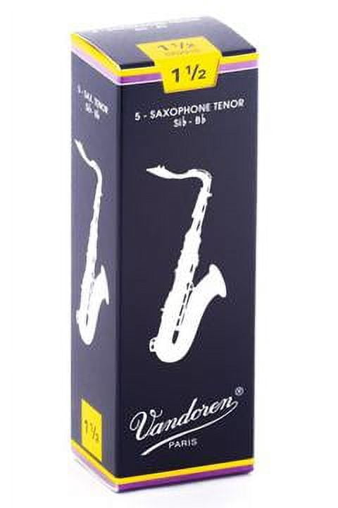 Vandoren Tenor Sax Traditional Reeds Strength #2.5; Box of 5