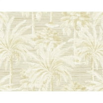 Kenneth James Dream Of Palm Trees Beige Texture Wallpaper