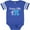 Football Blue and White, variant on Pi Day Boys Cutie Pi Math Boys Baby Bodysuit