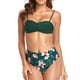 thumbnail image 1 of Traje de baño de mujer estampado de 2 piezas de bikini cómodo de cintura alta de color sólido estilo playa OAVQHLG3B Store  lin121212, 1 of 4