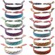 thumbnail image 1 of Pulseras de amistad tejidas Carede para mujer, paquete de 12, 1 of 7