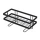 thumbnail image 2 of Estante de almacenamiento para inodoro Organizador de baño Estante organizador de almacenamiento sobre el inodoro No Negro, 2 of 9