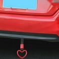 thumbnail image 3 of Car Warning Ring Modification Automobile Bumper Buckle Fittings Fitting Small Size Heart Shaped Bumper Warn Buckle Modified Component Replacement Red, 3 of 9