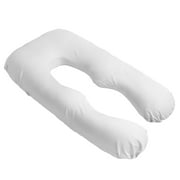 U Shaped Pregnancy Maternity Pillow w/ Zippered Cover Premium Contoured Body