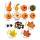 thumbnail image 5 of Decoraciones Calabazas para la mesa de otoño Mini hojas de arce Acción de Gracias Hogar, 5 of 8