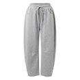 thumbnail image 3 of WILLBEST Pantalones Casuales para Mujer, de Cintura Alta, Holgados, Cómodos, con Bolsillos, para Uso Diario y Actividades Deportivas. Chica, 3 of 7