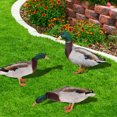 thumbnail image 2 of Miangastore Ornement de Jardin au Design Réaliste Animal Acrylique 3 Pcs, 2 of 8
