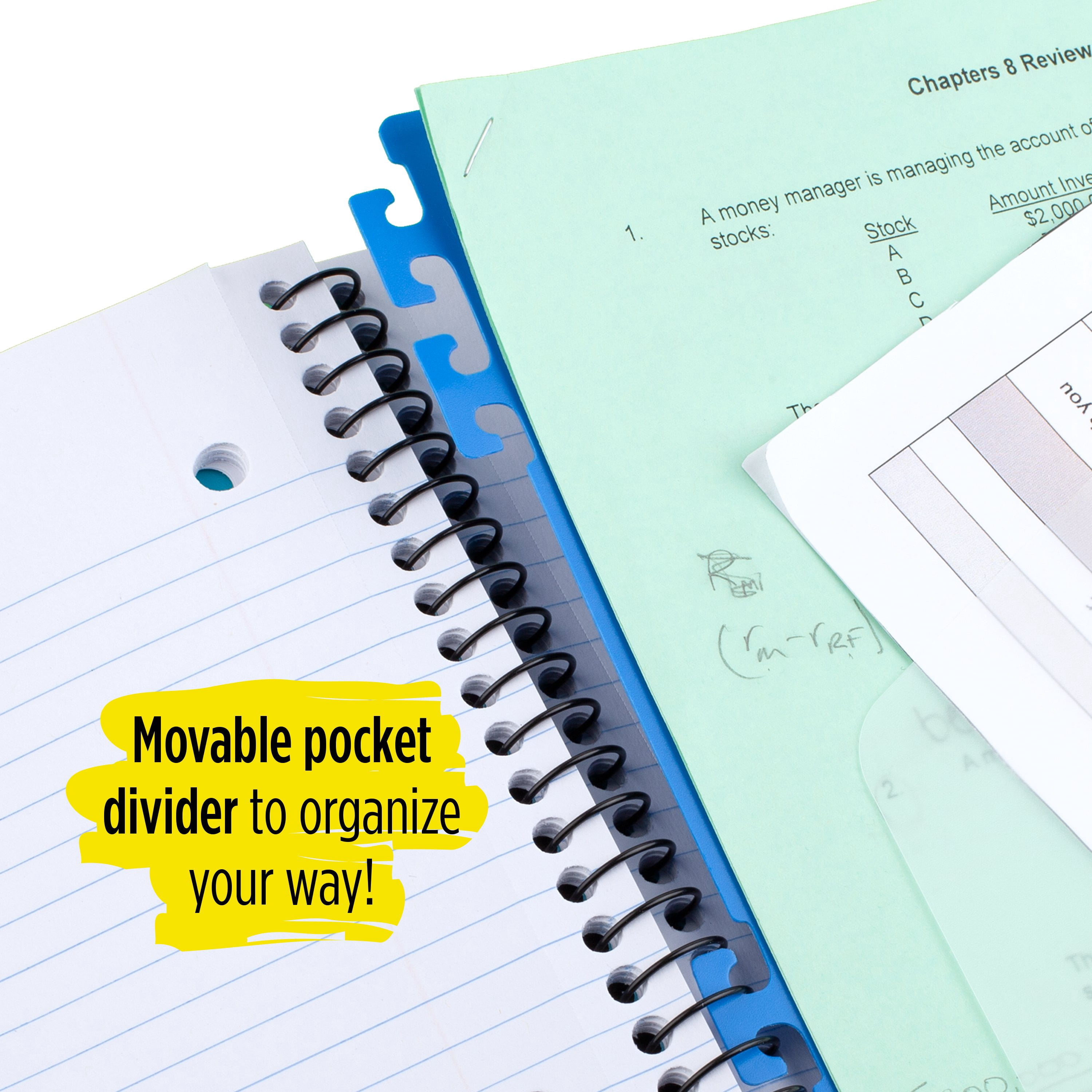 Five Star Advance Notebook, 1 Subject, College Ruled, Red (820012WO0)