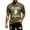 wei163-Army Green, variant on IWRICH Wait for Me I Have Little Legs,T-Shirt for Men Short Sleeve Crew Neck Slim Fit Streetwear Basic Fashion Tees White XL