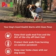 thumbnail image 3 of HAHDAXIA PZBLKS Water-Proof Dog Boots, Small, 2-Inch to 2.5-Inch, Black, 3 of 7