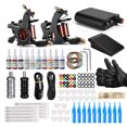 thumbnail image 1 of Kit de máquina de tatuaje Fuente de alimentación de tatuaje Tinta de tatuaje Aguja de tatuaje yeacher Kit de máquina de tatuaje, 1 of 7