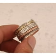 thumbnail image 6 of SSD_Boho Spinner Ring, Sterling Silver With 925 Purity Anxiety Ring For Women, 6 of 9
