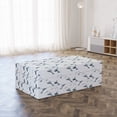 thumbnail image 3 of Nautical Foldable Mattress, Whales and Fishes, 78.7" x 47.2", Pastel Purple and Multicolor, by Ambesonne, 3 of 6