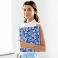 thumbnail image 6 of FORMRS 3 Ring Binder 1.5 inch with Pockets Set of 2 Clip Board 200 Sheets Capacity, Blue Daisy, 6 of 8