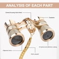 thumbnail image 4 of 3x25 Binoculars Low-light Night Vision Telescope High Definition Telescope, 4 of 9