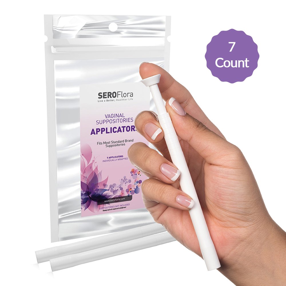 SeroFlora Vaginal Suppositories Applicators Fits Most Suppository