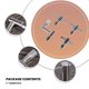 thumbnail image 5 of Drum Keys 4 Pack Drum Tuning Key with Continuous Motion Speed Key Percussion Instruments Parts for D, 5 of 5