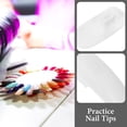 thumbnail image 4 of 100 puntas de práctica para uñas, puntas de exhibición de colores para uñas, puntas postizas para uñas de práctica, 4 of 5