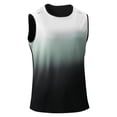 thumbnail image 6 of UAYOTSE Men Summer Undershirt Breathable Relaxed Fit Athletic Tank Tops for Running Swimming,Sizes S, 6 of 7