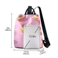 thumbnail image 3 of FORMRS Women's Travel Backpack Purse Anti-theft Hidden Pockets Casual Shoulder Bag, Cartoon Doughnuts, 3 of 7