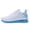 Whiteblue, variant on AOV Women's Athletic Running Sneaker Shoes for Sports, Gym, Jogging, Tennis and Fitness Peachblack US 6