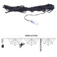 thumbnail image 3 of Chmadoxn Night Lights Halloween Light String Web Light Indoor Ghost Festival Light Props Decorative Light Party Web Light String Lights, 3 of 5