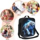 thumbnail image 5 of Disketp Futuristic Blue Light White Tiger Bolsa Térmica Estampada para Almuerzo, Lonchera para Hombres y Mujeres Adultos, 5 of 7