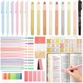thumbnail image 1 of Bible Journaling Kit, Bible Study Supplies Journaling Kit with Highlighters Marker Pens No Bleed Strip Index Tabs Bible Accessories Set for Women Students Beginner, Christian Gifts, 1 of 7