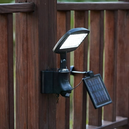 LED Solar Motion Sensor Flood Light