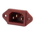 thumbnail image 2 of XYCCA IEC C14 Power Socket Pure Copper AC Power Connector Socket for 3.5mm Diameter Cable 2 Pole Grounded 100‑250V-081601, 2 of 5